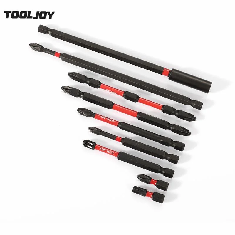 1/4&quot; pH2 Hex Magnetic Electric Screwdriver Bits Single Side Non Anti Slip Long Reach Screw Driver Bit